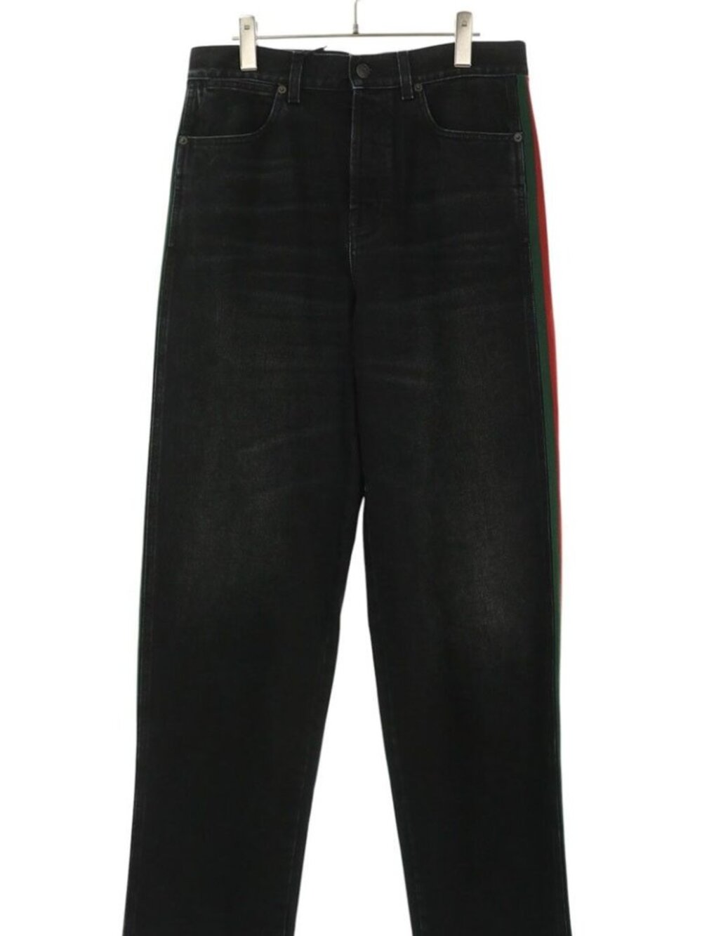 Gucci Denim Pants with Web Insert 32
